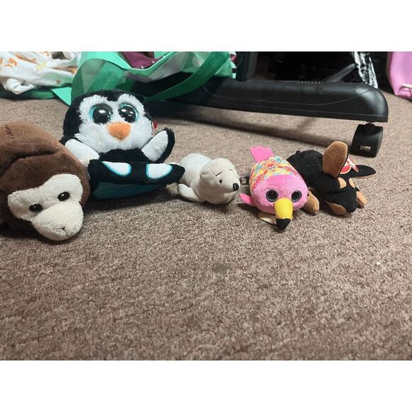 Stuffies! Teanie Beanie Babies and other various brands - Picture 3 of 8